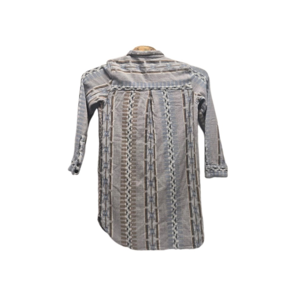 O'Neill Women's Cotton Shacket (Shirt Jacket) Snap Button Southwestern Medium - Picture 3 of 6